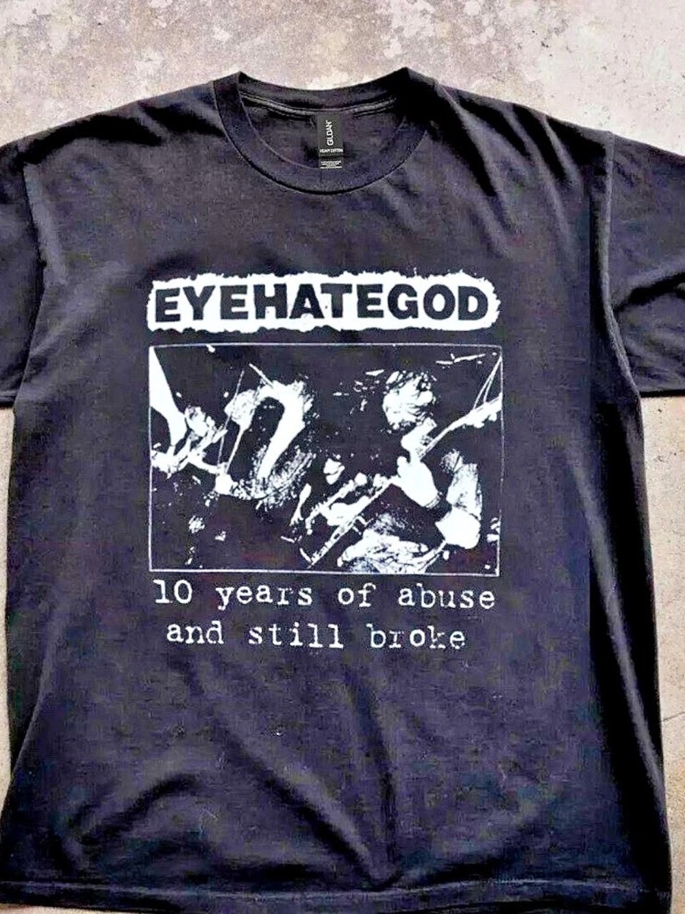 Eyehategod 10 Years of Abuse and Still Broke T-Shirt in Black